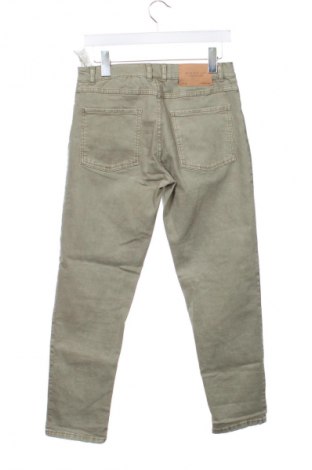 Dziecięce spodnie Zara, Rozmiar 13-14y/ 164-168 cm, Kolor Zielony, Cena 31,46 zł