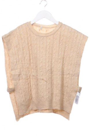 Детски пуловер Defacto, Размер 12-13y/ 158-164 см, Цвят Бежов, Цена 11,99 лв.