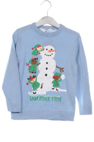 Kinderpullover H&M, Größe 4-5y/ 110-116 cm, Farbe Blau, Preis € 8,75