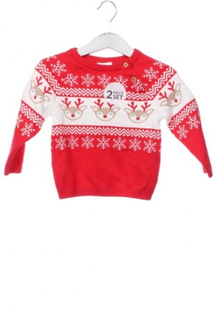 Dziecięcy sweter Pepco, Rozmiar 6-9m/ 68-74 cm, Kolor Czerwony, Cena 64,00 zł