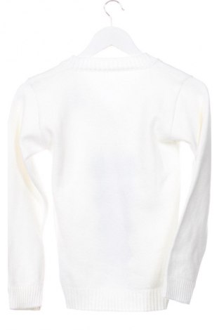 Kinderpullover Unbranded, Größe 9-10y/ 140-146 cm, Farbe Weiß, Preis € 8,75
