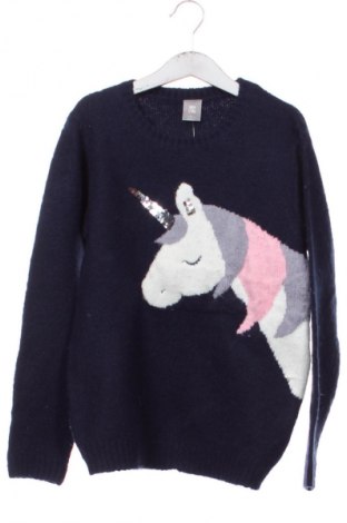 Kinderpullover Unbranded, Größe 7-8y/ 128-134 cm, Farbe Blau, Preis 8,70 €
