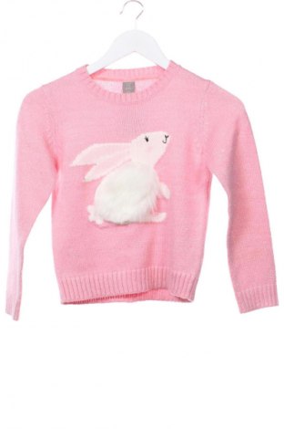 Kinderpullover Unbranded, Größe 7-8y/ 128-134 cm, Farbe Rosa, Preis 8,70 €