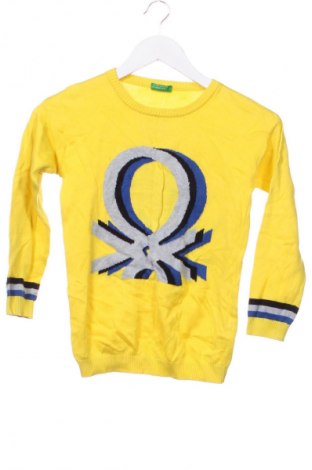 Παιδικό πουλόβερ United Colors Of Benetton, Μέγεθος 7-8y/ 128-134 εκ., Χρώμα Κίτρινο, Τιμή 12,99 €