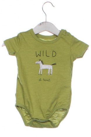 Детско боди Reserved, Размер 3-6m/ 62-68 см, Цвят Зелен, Цена 17,86 лв.