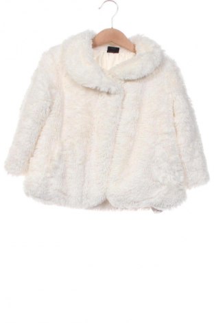 Dziecięcy płaszczyk F&F, Rozmiar 18-24m/ 86-98 cm, Kolor ecru, Cena 62,99 zł