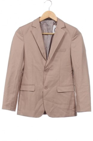 Kindersakko Unbranded, Größe 11-12y/ 152-158 cm, Farbe Beige, Preis 17,99 €