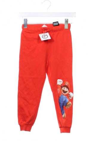 Детско спортно долнище H&M, Размер 4-5y/ 110-116 см, Цвят Оранжев, Цена 25,42 лв.