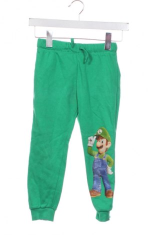 Детско спортно долнище H&M, Размер 4-5y/ 110-116 см, Цвят Зелен, Цена 25,42 лв.