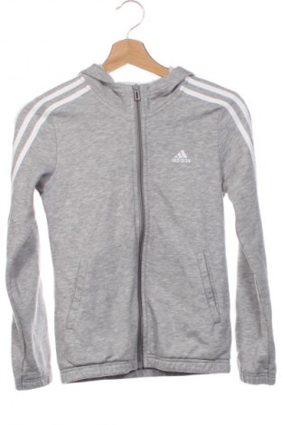 Dětská horní část sportovní soupravy Adidas, Velikost 11-12y/ 152-158 cm, Barva Šedá, Cena  430,00 Kč