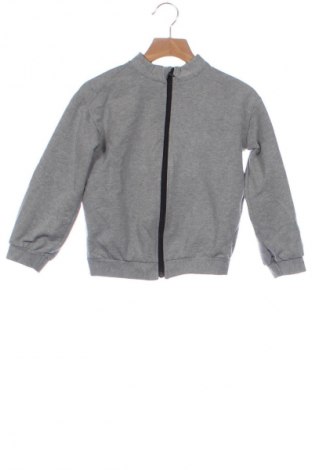 Детско спортно горнище Decathlon, Размер 5-6y/ 116-122 см, Цвят Сив, Цена 15,99 лв.