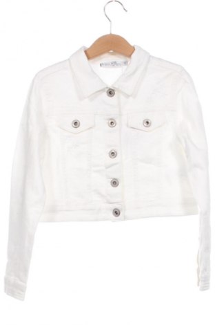 Kinderjacke Happy Girls By Eisend, Größe 7-8y/ 128-134 cm, Farbe Weiß, Preis 27,99 €