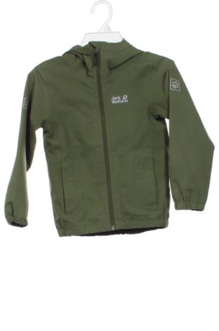 Παιδικό μπουφάν Jack Wolfskin, Μέγεθος 4-5y/ 110-116 εκ., Χρώμα Πράσινο, Τιμή 28,13 €