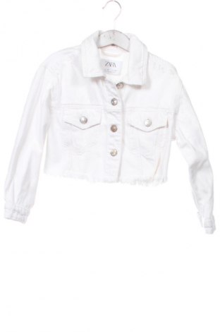 Detská bunda  Zara, Veľkosť 5-6y/ 116-122 cm, Farba Biela, Cena  10,30 €