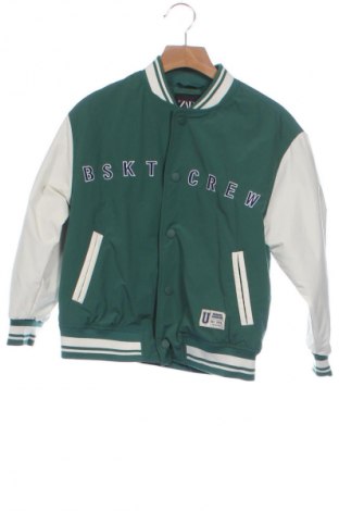 Kinderjacke Zara, Größe 5-6y/ 116-122 cm, Farbe Grün, Preis 13,99 €