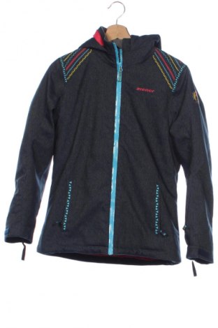 Dziecięca zimowa kurtka sportowa Ziener, Rozmiar 12-13y/ 158-164 cm, Kolor Niebieski, Cena 227,99 zł
