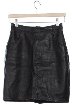 Fustă de piele Unbranded, Mărime XS, Culoare Negru, Preț 153,00 Lei