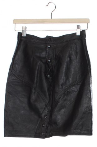 Fustă de piele Unbranded, Mărime XS, Culoare Negru, Preț 153,00 Lei