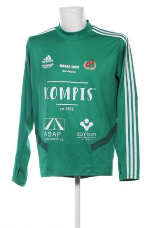Pánske tričko  Adidas, Veľkosť L, Farba Zelená, Cena  13,95 €