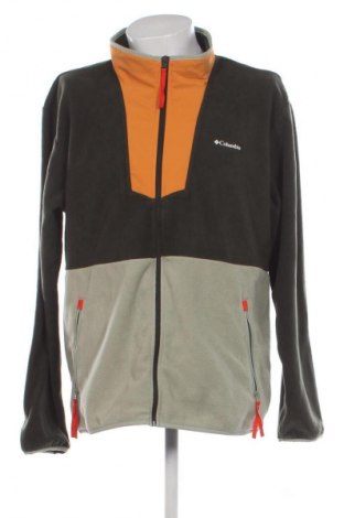Мъжко поларено горнище Columbia, Размер XL, Цвят Зелен, Цена 109,99 лв.