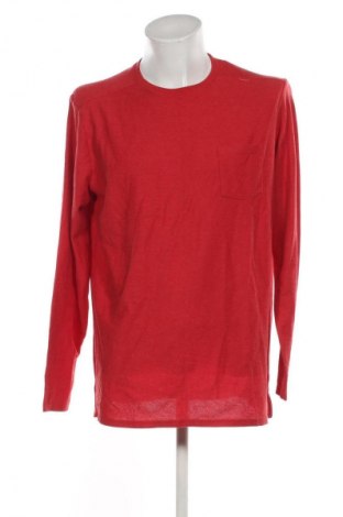 Мъжка блуза Kiabi, Размер XXL, Цвят Червен, Цена 12,99 лв.
