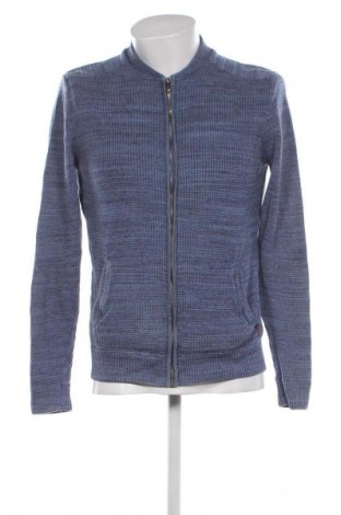 Jachetă tricotată de bărbați Angelo Litrico, Mărime M, Culoare Albastru, Preț 58,99 Lei