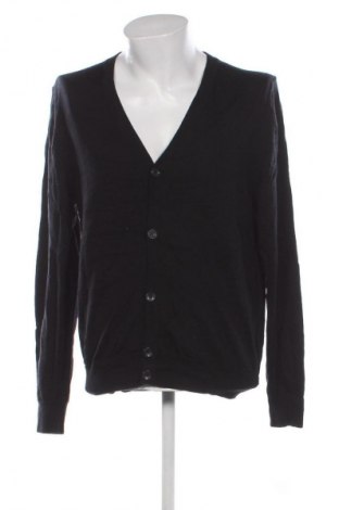 Herren Strickjacke David Jones, Größe L, Farbe Schwarz, Preis 12,99 €