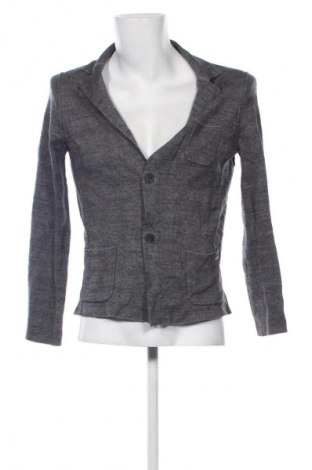 Herren Strickjacke Hugo Boss, Größe M, Farbe Grau, Preis 67,99 €