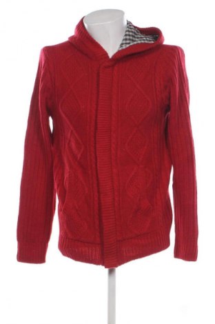 Męski kardigan John Baner, Rozmiar M, Kolor Czerwony, Cena 83,99 zł