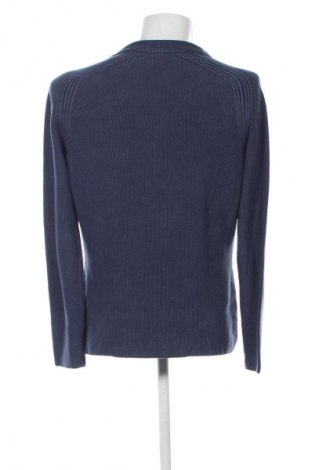 Jachetă tricotată de bărbați Olymp, Mărime M, Culoare Albastru, Preț 163,70 Lei