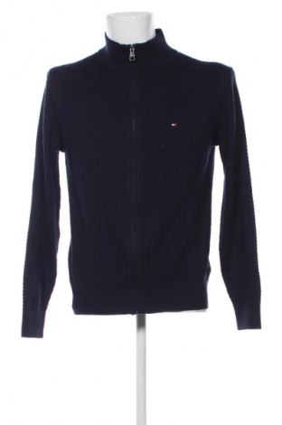 Herren Strickjacke Tommy Hilfiger, Größe M, Farbe Blau, Preis 109,99 €