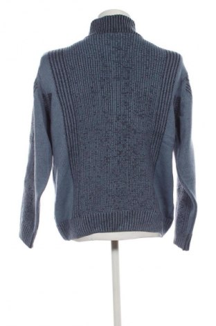 Jachetă tricotată de bărbați Unbranded, Mărime L, Culoare Albastru, Preț 83,99 Lei