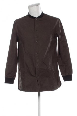 Herrenhemd Bershka, Größe M, Farbe Grün, Preis € 17,05