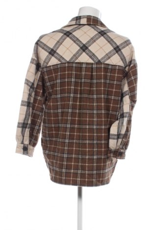 Męska koszula Bershka, Rozmiar M, Kolor Beżowy, Cena 42,99 zł