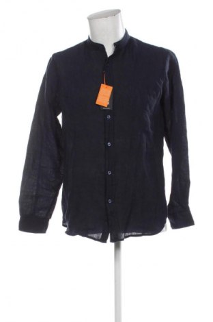 Cămașă de bărbați Boss Orange, Mărime M, Culoare Albastru, Preț 604,99 Lei