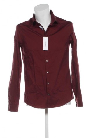 Cămașă de bărbați Calvin Klein, Mărime M, Culoare Roșu, Preț 277,99 Lei