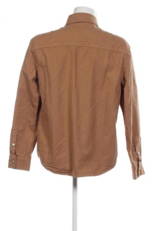 Férfi ing Calvin Klein Jeans, Méret L, Szín Barna, Ár 42 729 Ft