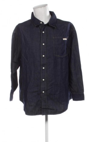 Мъжка риза Calvin Klein Jeans, Размер M, Цвят Син, Цена 157,99 лв.