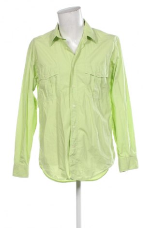Мъжка риза Henry Cotton's, Размер L, Цвят Зелен, Цена 33,99 лв.