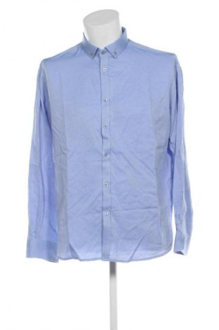 Ανδρικό πουκάμισο Iventi, Μέγεθος L, Χρώμα Μπλέ, Τιμή 12,79 €