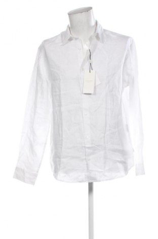 Cămașă de bărbați Jack & Jones, Mărime L, Culoare Alb, Preț 207,99 Lei