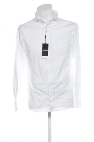 Cămașă de bărbați Jack & Jones, Mărime M, Culoare Alb, Preț 259,99 Lei