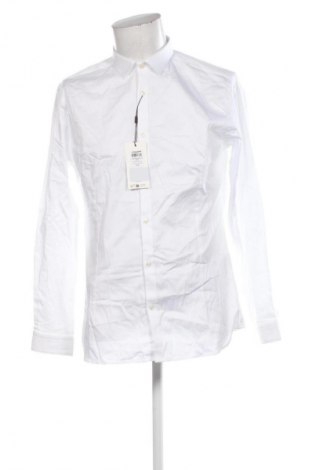 Ανδρικό πουκάμισο Jack & Jones PREMIUM, Μέγεθος XL, Χρώμα Λευκό, Τιμή 47,99 €