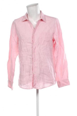 Cămașă de bărbați John Lewis, Mărime L, Culoare Roz, Preț 106,58 Lei