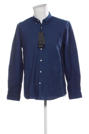 Cămașă de bărbați Junk De Luxe, Mărime L, Culoare Albastru, Preț 387,50 Lei