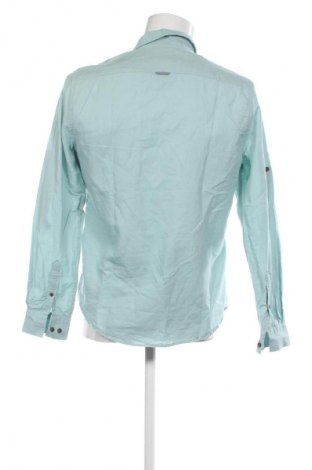 Ανδρικό πουκάμισο Koton, Μέγεθος M, Χρώμα Μπλέ, Τιμή 17,30 €