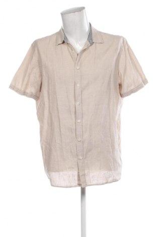 Мъжка риза Livergy, Размер XL, Цвят Бежов, Цена 21,99 лв.