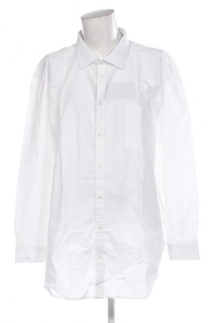 Ανδρικό πουκάμισο Man's World, Μέγεθος 5XL, Χρώμα Λευκό, Τιμή 28,99 €