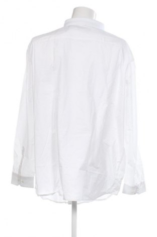 Ανδρικό πουκάμισο Man's World, Μέγεθος 5XL, Χρώμα Λευκό, Τιμή 28,99 €