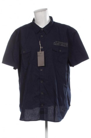 Мъжка риза Man's World, Размер 4XL, Цвят Син, Цена 34,99 лв.